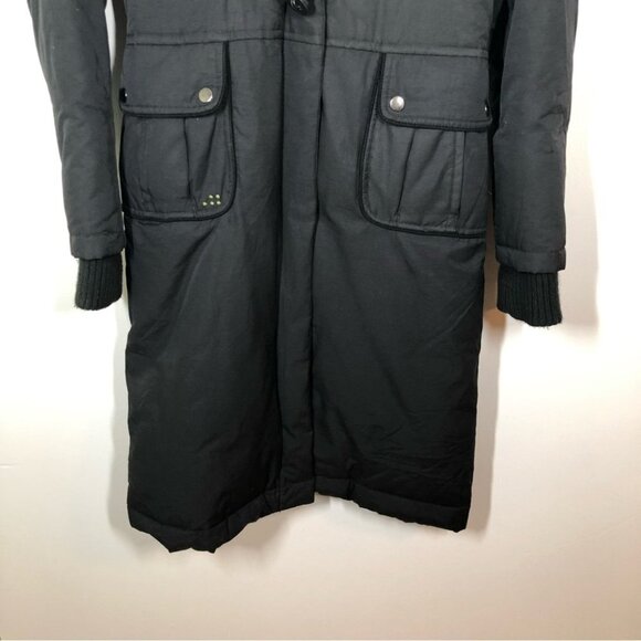 Soia &  Kyo Black Goose Down Toggle Jacket Size XS - Picture 4 of 10
